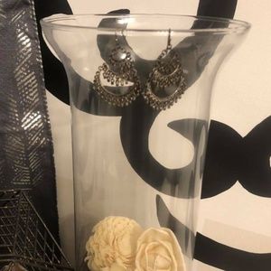 Silver Chandelier Earrings